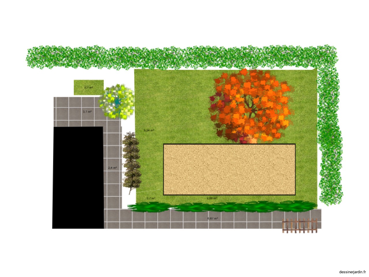 Idée emplacement terrain de pétanque 