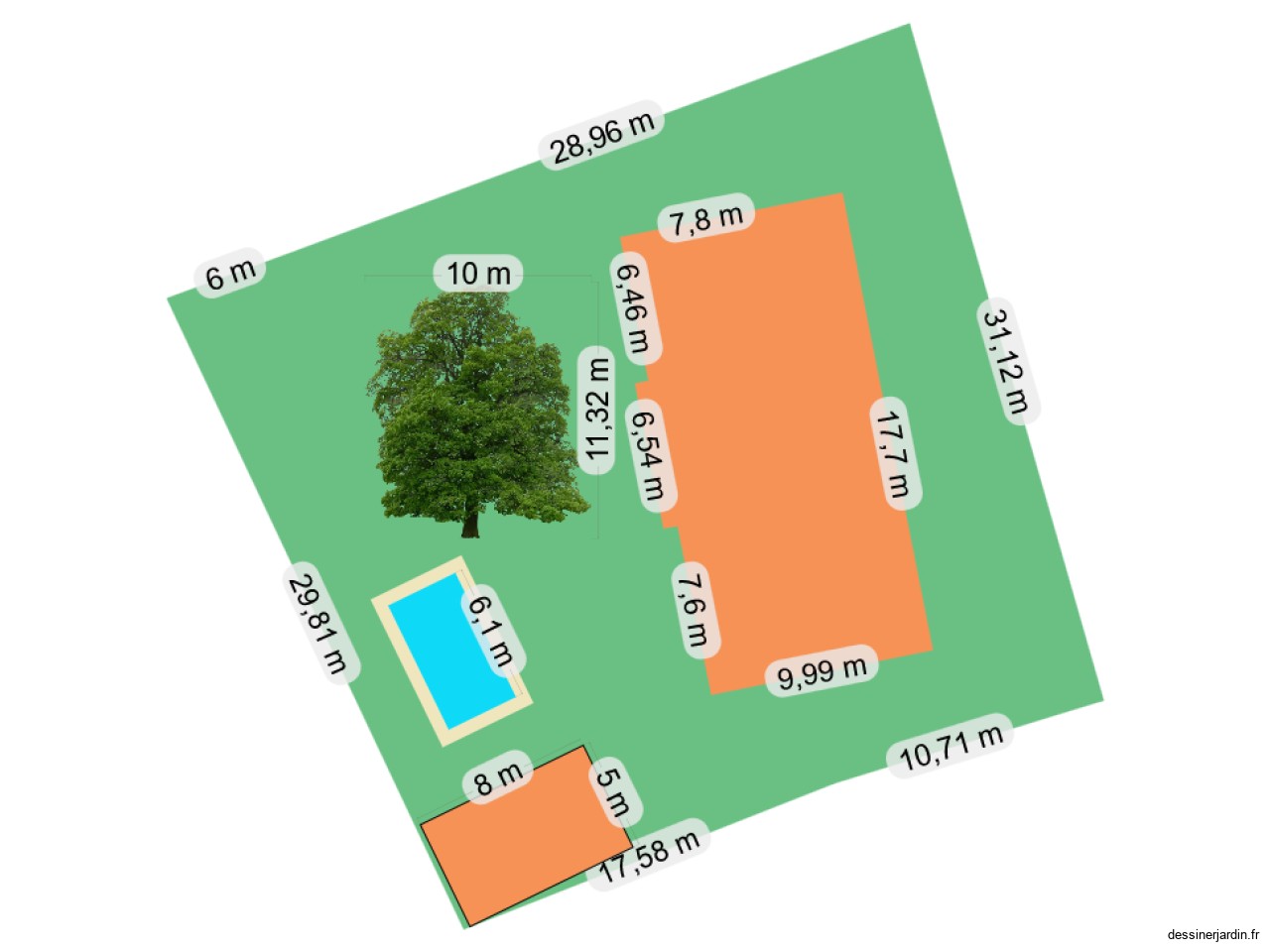 PLAN DEPENDANCE PISCINE